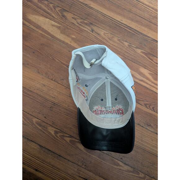 Rare VTG Jeff Gordon 2001 Chase Authentics Winston Cup Champion Leather Hat - Picture 2 of 7